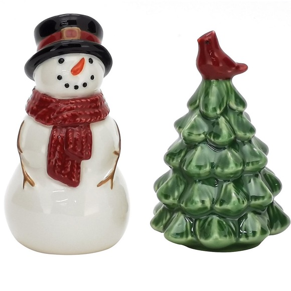 St. Nicholas Square Dinner Plate & Salt & Pepper Shaker Set - Picture 7 of 14